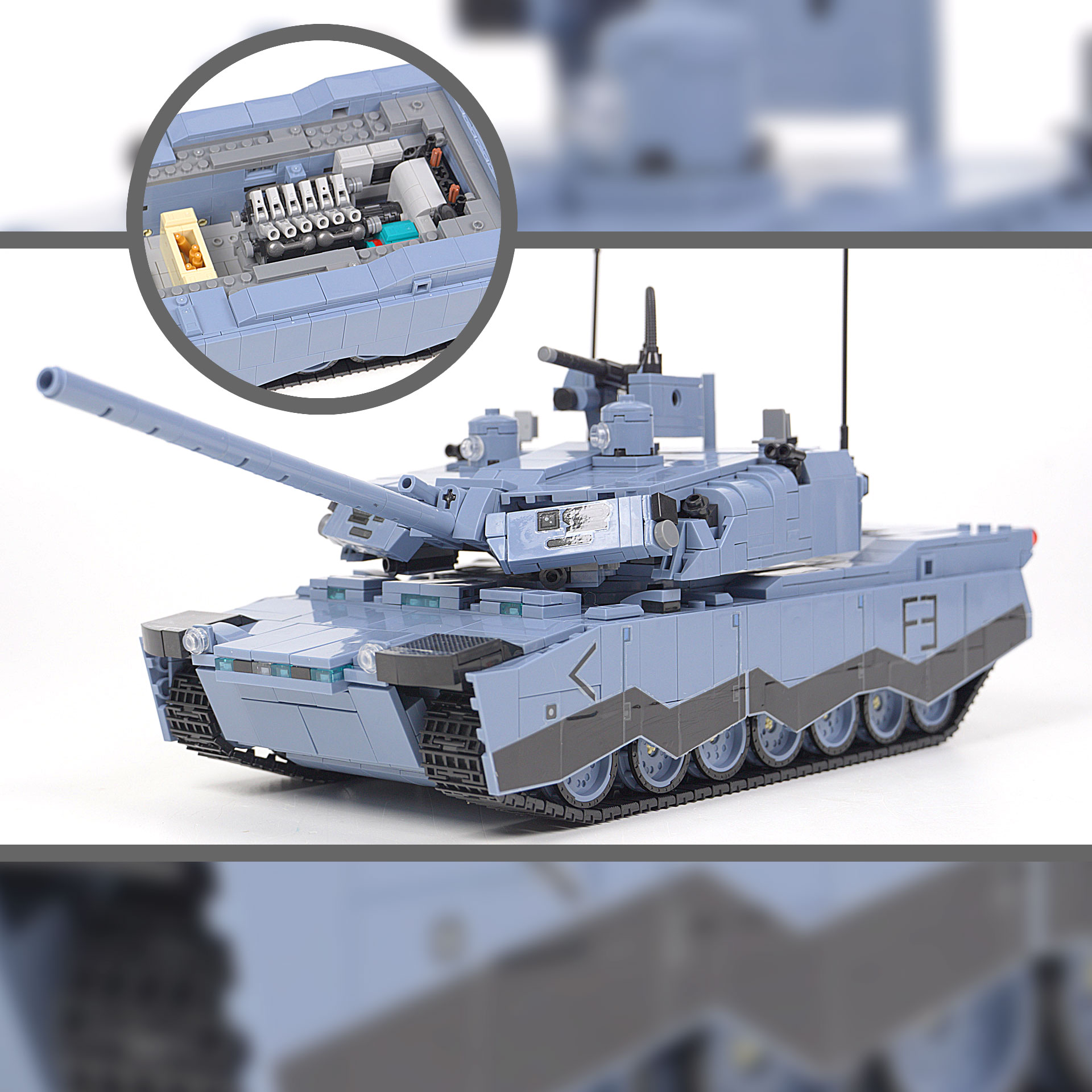 12Go 96005 - ABRAMS-X (Speed Build Review) - BrickMeet DE