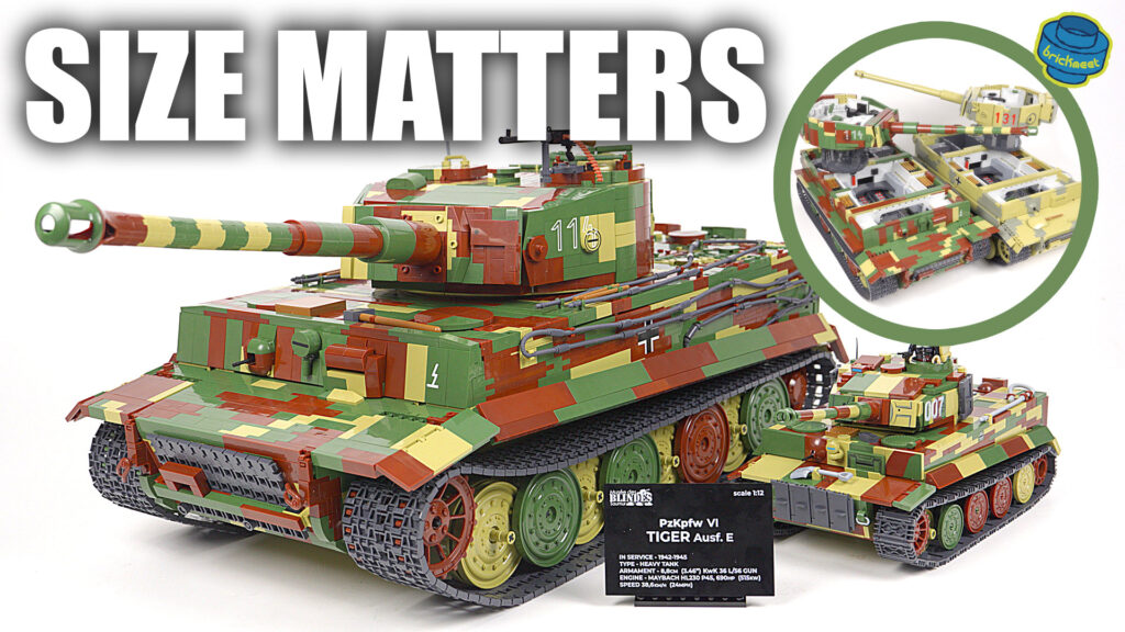COBI 2807 – Tiger I Ausf. E 1:12 (Speed Build Review)
